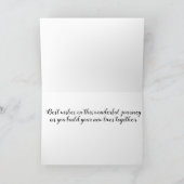 **SCHÖNE NEUE WÜNSCHE** AM WOCHENTAG KARTE (Innenseite)