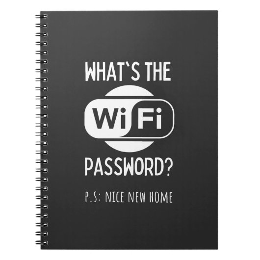 schöne neue Zuhause Notizblock (Vorderseite)