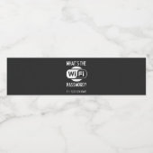 schöne neue Zuhause Wasserflaschenetikett (Einzelnes Label)