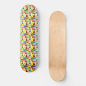 Schöne, neueste Retro-phantastische Happy Colors Skateboard (Vorderseite)