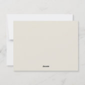 Schöne-Neujahrs-Karte 2026 Elegant Feiertagskarte (Rückseite)