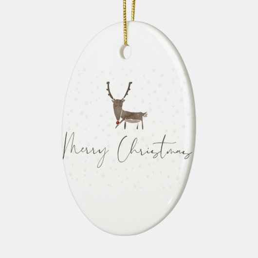 Schöne Neujahrsdekoration Keramik Ornament (Links)