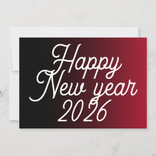 Schöne Neujahrsgrußkarte Feiertagskarte