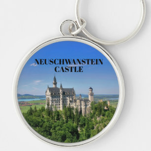 Schöne Neuschwanstein Burg Schlüsselanhänger