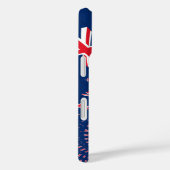 Schöne neuseeländische Flaggen Art Print Design Case-Mate iPhone Hülle (Rückseite / Rechts)