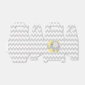 Schöne neutrale Babydusche mit Niedlichem Elefant Geschenkschachtel (Ungefaltet)