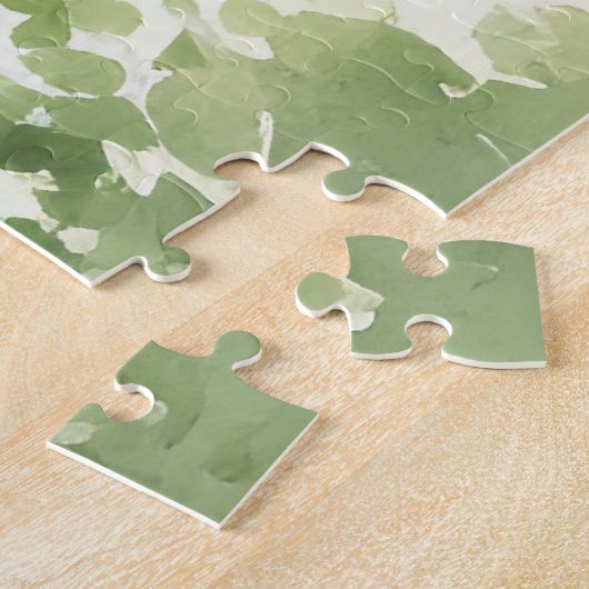 Schöne New Jersey Wasserfarben Kunst Puzzle (Seite)