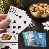 Schöne Niagarafälle am Mittag Spielkarten (In Situ)