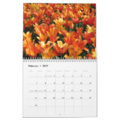 Schöne niederländische Blumen Kalender (Feb 2027)