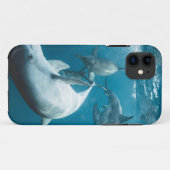 Schöne Niedliche Delphine Case-Mate iPhone Hülle (Rückseite (Horizontal))