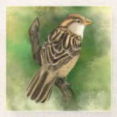 Schöne Niedliche Gracht Malerei Glasuntersetzer (Vorderseite)