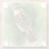 Schöne Niedliche Gracht Malerei Glasuntersetzer (Rückseite)