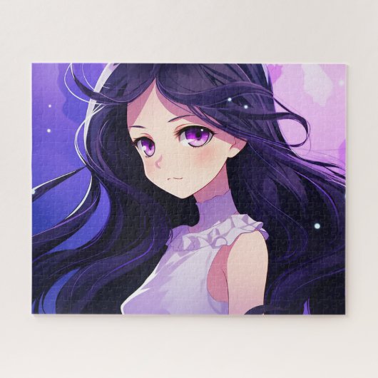 schöne niedliche Kawaii-Anime Puzzle (Horizontal)