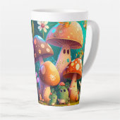 Schöne niedliche Pilze Milchtasse (Rechte Ecke)