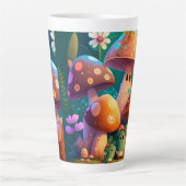 Schöne niedliche Pilze Milchtasse (Vorderseite)