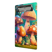 Schöne niedliche Pilze Mini-Zwischenablage Mini Klemmbrett (Gewinkelt2)