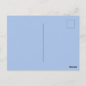 Schöne niedliche Zauberpilze Postkarte (Rückseite)