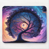 Schöne Night Sky Illustration Mousepad (Vorne)