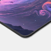 Schöne Night Sky Illustration Schreibtischunterlage (Ecke)