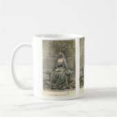 schöne Nonne Kaffeetasse (Links)