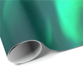 Schöne Nordlichter Geschenkpapier (Rolleneckpunkt)