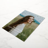 Schöne Nordsternfeier des Lebens Folieneinladung (Gedreht)