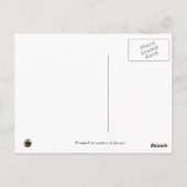 Schöne "North Dakota" Windmühle am Sonnenuntergang Postkarte (Rückseite)