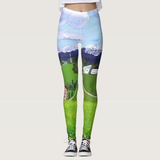 Schöne norwegische Leggings (Vorderseite)