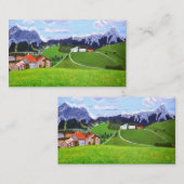 Schöne norwegische Visitenkarte (Vorne/Hinten)