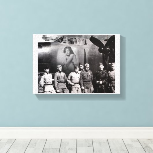 Schöne Notenkunst Leinwanddruck (Insitu (Holzboden))