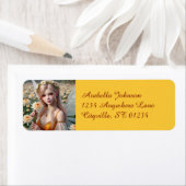 Schöne November Fee in Chrysanthema (Insitu)