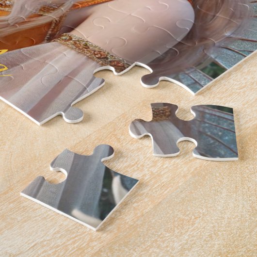 Schöne November Fee in Chrysanthema Puzzle (Seite)