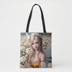 Schöne November Fee in Chrysanthema Tasche
