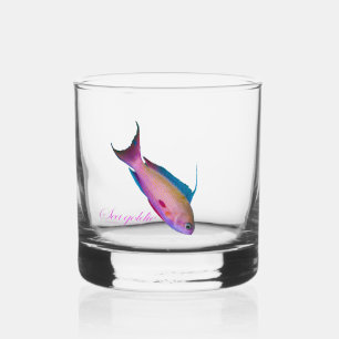 Schöne nuptiale Färbung für Sea Goldy Whiskyglas