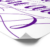 Schöne nur so wie du bist poster (Ecke)