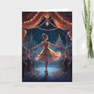 Schöne Nussknacker Winter Ballerina Weihnachten