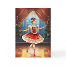 Schöne Nutcracker Suite Ballerina Weihnachten