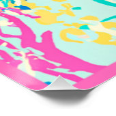 Schöne Ocean Patterns Design. Jetzt kaufen Poster (Ecke)