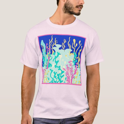 Schöne Ocean Patterns Design. Jetzt kaufen T-Shirt (Vorderseite)