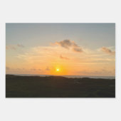 Schöne Ocean Sunrise Nature Beach Fotografie Geschenkpapier Set (Vorderseite 2)