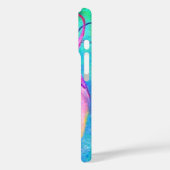 Schöne Octopus iPhone Case (Rückseite / Links)