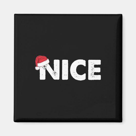 Schöne oder böse Weihnachts-Paare Magnet (Vorne)