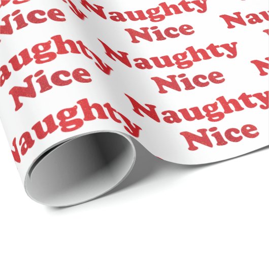 Schöne oder hübsch weiße, moderne Typografie lusti Geschenkpapier (Rolleneckpunkt)