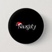 Schöne oder schmutzige Kostüme, die Weihnachtskaff Button (Vorderseite)