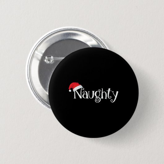 Schöne oder schmutzige Kostüme, die Weihnachtskaff Button (Vorne & Hinten)