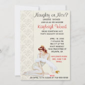 Schöne oder schöne Dusche mit Fingerabdruck Einlad Einladung (Vorderseite)