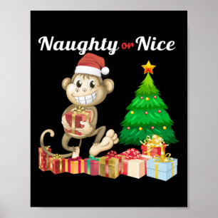 Schöne oder schöne frohe Weihnachten für Frauen Xm Poster