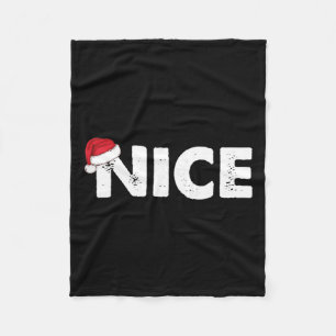 Schöne oder schöne Weihnachtszeit Fleecedecke