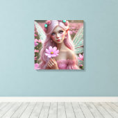 Schöne Oktoberfest im Kosmos Leinwanddruck (Insitu (Holzboden))