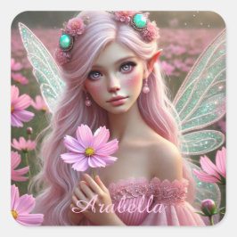 Schöne Oktoberfest im Kosmos Quadratischer Aufkleber